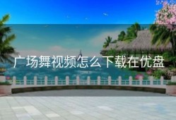 广场舞视频怎么下载在优盘