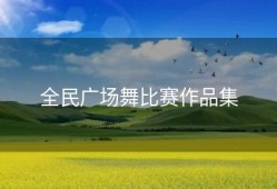 全民广场舞比赛作品集