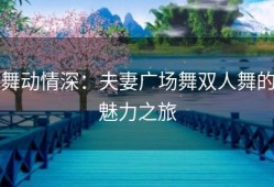 舞动情深：夫妻广场舞双人舞的魅力之旅