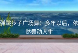 弹跳步子广场舞：多年以后，依然舞动人生