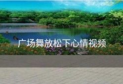 广场舞放松下心情视频