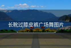 长靴过膝皮裤广场舞图片