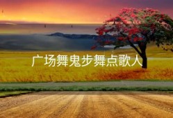 广场舞鬼步舞点歌人