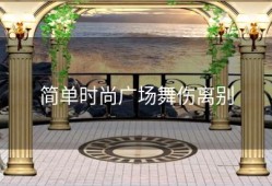 简单时尚广场舞伤离别