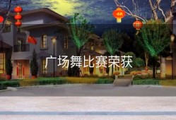 广场舞比赛荣获