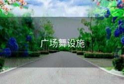 广场舞设施