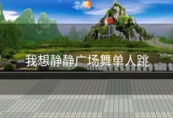 我想静静广场舞单人跳