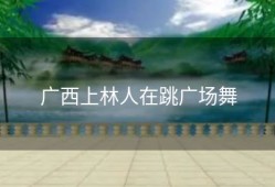 广西上林人在跳广场舞