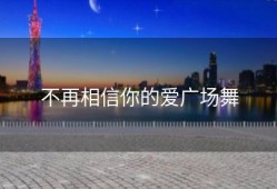 不再相信你的爱广场舞