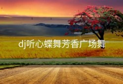 dj听心蝶舞芳香广场舞