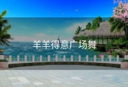 羊羊得意广场舞
