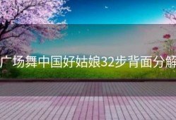 广场舞中国好姑娘32步背面分解