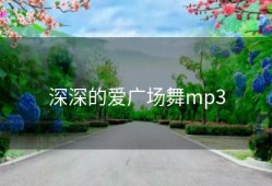 深深的爱广场舞mp3