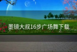 墨镜大叔16步广场舞下载