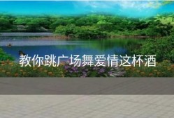 教你跳广场舞爱情这杯酒