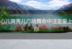 心儿爽秀儿广场舞命中注定爱上你