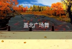 盖北广场舞