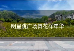 明星跳广场舞花样年华