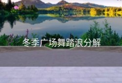 冬季广场舞踏浪分解