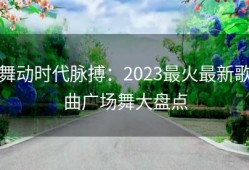 舞动时代脉搏：2023最火最新歌曲广场舞大盘点