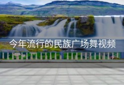 今年流行的民族广场舞视频