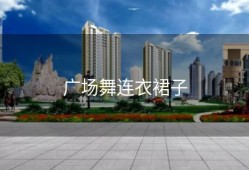 广场舞连衣裙子
