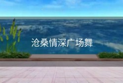 沧桑情深广场舞