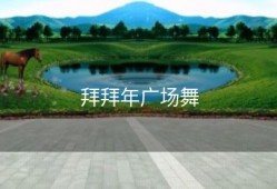 拜拜年广场舞