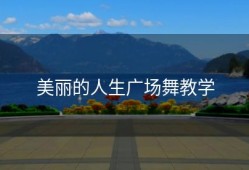 美丽的人生广场舞教学