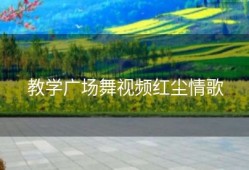 教学广场舞视频红尘情歌