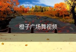 橙子广场舞视频