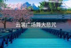 云裳广场舞大悲咒