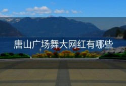 唐山广场舞大网红有哪些