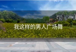 我这样的男人广场舞