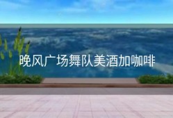 晚风广场舞队美酒加咖啡