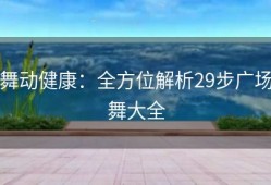 舞动健康：全方位解析29步广场舞大全