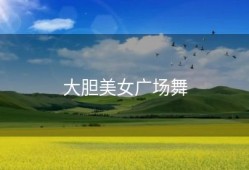 大胆美女广场舞