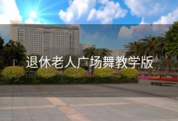 退休老人广场舞教学版