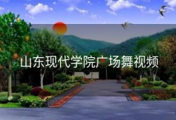 山东现代学院广场舞视频