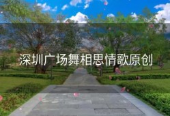深圳广场舞相思情歌原创
