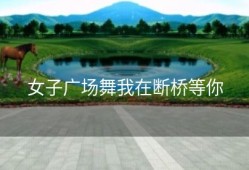 女子广场舞我在断桥等你