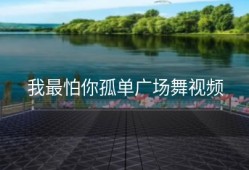 我最怕你孤单广场舞视频