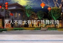 男人不能太有钱广场舞视频