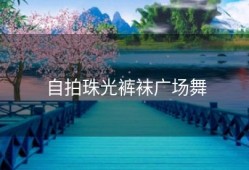 自拍珠光裤袜广场舞
