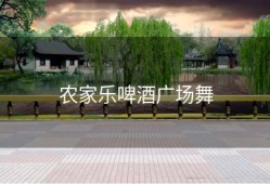 农家乐啤酒广场舞