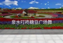 泉水叮咚糖豆广场舞