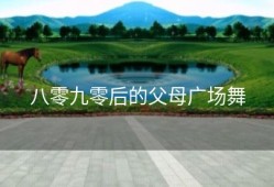 八零九零后的父母广场舞