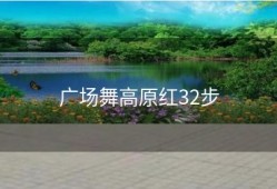 广场舞高原红32步