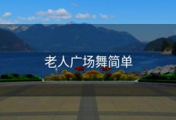 老人广场舞简单