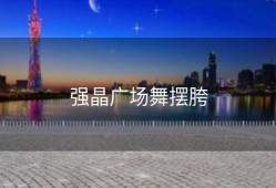 强晶广场舞摆胯